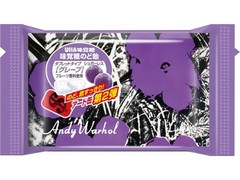 UHA味覚糖 味覚糖のど飴缶 アンディ・ウォーホル2 グレープ 缶15g