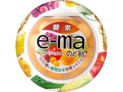 UHA味覚糖 e‐maのど飴 酵素フルーツミックス ケース33g