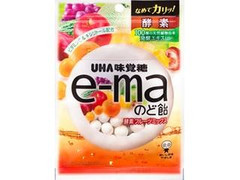 UHA味覚糖 e‐maのど飴 酵素フルーツミックス 袋50g