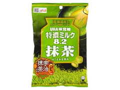 UHA味覚糖 特濃ミルク8.2 抹茶 袋84g