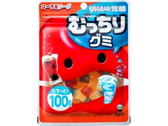 UHA味覚糖 むっちりグミ コーラ＆ソーダ 袋100g