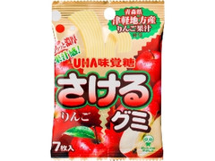 UHA味覚糖 さけるグミ 津軽りんご 袋7枚