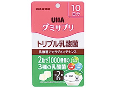UHA味覚糖 グミサプリ トリプル乳酸菌 商品写真