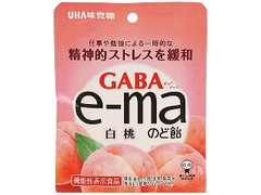 e‐maのど飴 GABA 白桃