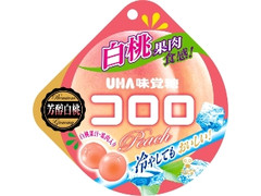 UHA味覚糖 コロロ 白桃 袋40g