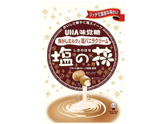 UHA味覚糖 塩の花 焦がしミルクと塩バニラクリーム 商品写真