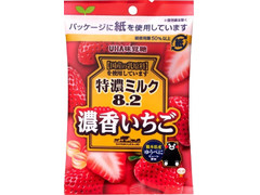 UHA味覚糖 特濃ミルク8.2 濃香いちご 商品写真