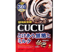 UHA味覚糖 CUCU とけあう黒糖とミルク 商品写真