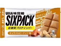 SIXPACK プロテインバー キャラメルピーナッツ味 袋40g