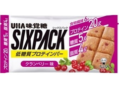 UHA味覚糖 SIXPACK プロテインバー クランベリー味
