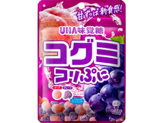 UHA味覚糖 コグミ コリぷに グレープ＆ピーチ 商品写真
