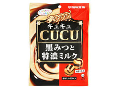 UHA味覚糖 CUCU 黒みつと特濃ミルク 商品写真