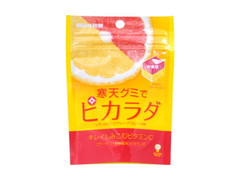 UHA味覚糖 寒天グミでピカラダ レモン＆ピンクグレープフルーツ味 商品写真