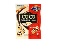 UHA味覚糖 キュキュ 黒ミルク 袋90g