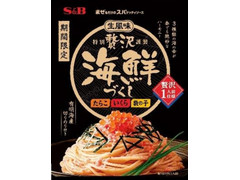 S＆B まぜるだけのスパゲッティソース 生風味贅沢海鮮づくし 商品写真