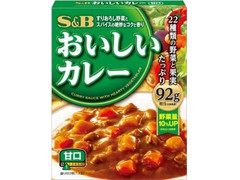 S＆B おいしいカレー 甘口 商品写真