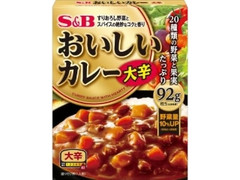 おいしいカレー 大辛 箱180g