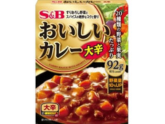 S＆B おいしいカレー 大辛 商品写真