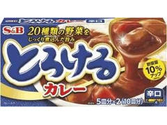 S＆B とろけるカレー 辛口