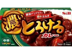 S＆B とろける濃いカレー 中辛 箱175g