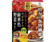 S＆B からだ満足STYLE 完熟トマトとカボチャの緑黄色野菜カレー 中辛 商品写真