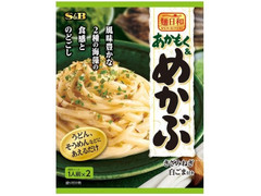 S＆B 麺日和 あかもく＆めかぶ 商品写真