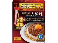 S＆B 神田カレーグランプリお茶の水、大勝軒 スパイシードライキーマ お店の中辛