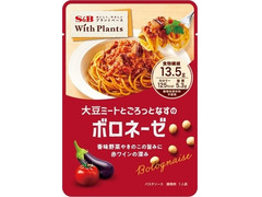 S＆B With Plants 大豆ミートとごろっとなすのボロネーゼ 商品写真