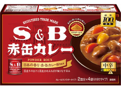 S＆B 赤缶カレーパウダールウ 中辛 商品写真