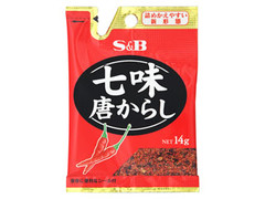 S＆B 七味唐からし 詰めかえやすい新形態 袋14g