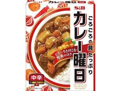 S＆B カレー曜日 中辛 箱230g