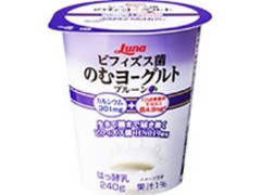 日本ルナ ビフィズス菌 のむヨーグルト プルーン カップ240g