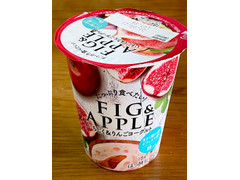 日本ルナ たっぷり食べたい！ FIG＆APPLE いちじく＆りんごヨーグルト 商品写真