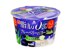 日本ルナ 脂肪0％ブルーベリーのヨーグルト カップ120g