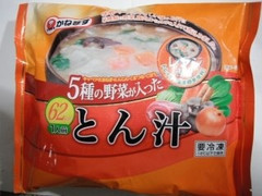 かねます 5種類の野菜が入った とん汁 商品写真