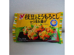 ニチレイ 枝豆ととうもろこしのつまみ揚げ 商品写真