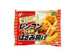 お弁当にグッド！ レンコンひき肉はさみ揚げ 袋38g×4