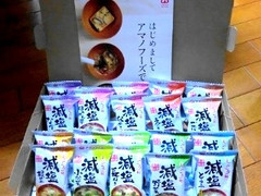 アマノフーズ フリーズドライ 減塩味噌汁