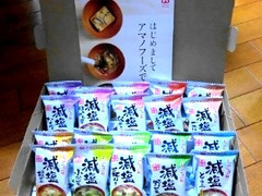 アマノフーズ フリーズドライ 減塩味噌汁 商品写真