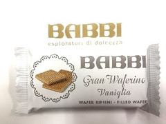 BABBI グランワッフェリー二 ウエハース バニラ 商品写真
