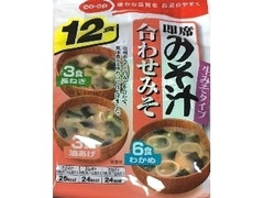 コープ 即席みそ汁 合わせみそ 商品写真