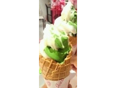 福寿園 プレミアムホワイト抹茶ソフトクリーム