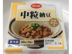 コープ 中粒納豆 商品写真