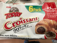 クリート TODAY クロワッサン チョコ＆ヘーゼルナッツクリーム 商品写真