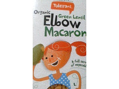 Tolerant Foods Greene Lentil Elbow Macaroni 商品写真