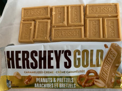 HERSHEY’S GOLD ピーナッツ＆プレッツェル 商品写真