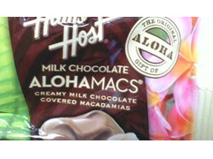 ハワイアンホースト MILK CHOCOLATE ALOHA MACS 商品写真