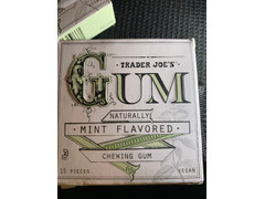 TRADER JOE’S GUM MINT FLAVORED 商品写真