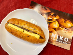 NIKO BAGEL WORKS 甘栗あんバタースティックサンド 商品写真