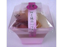 桃花亭 桜と桃のパフェ 商品写真